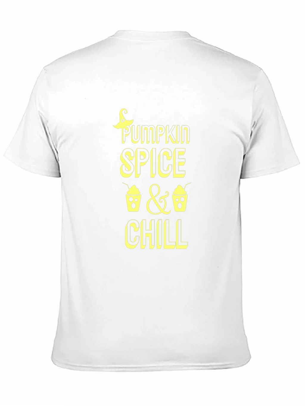 Pumpkin Spice & Chill Black Graphic Tee