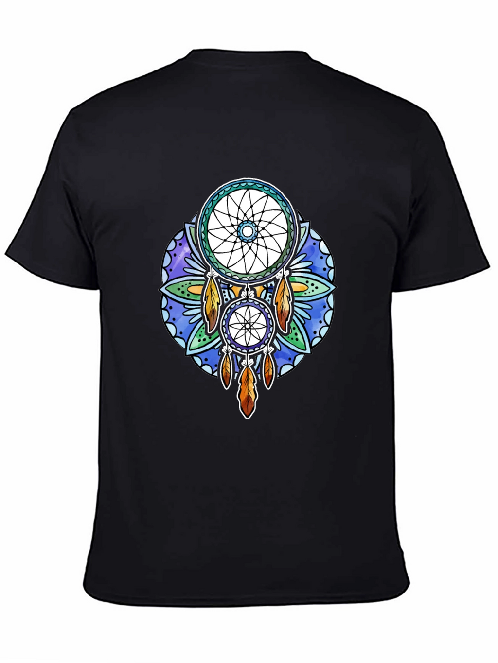 Dreamcatcher Graphic Black T-Shirt