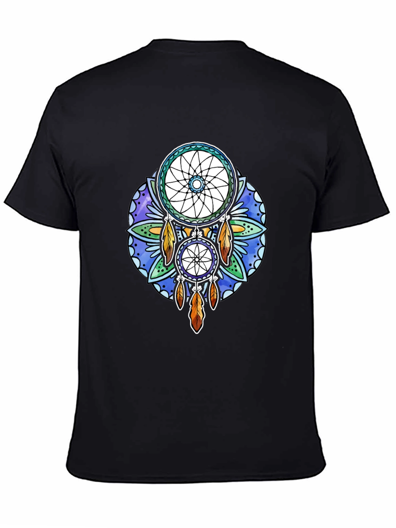 Dreamcatcher Graphic Black T-Shirt