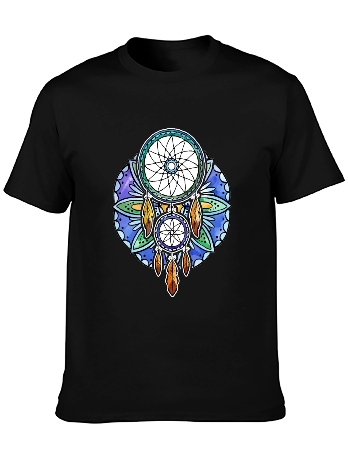 Dreamcatcher Graphic Black T-Shirt