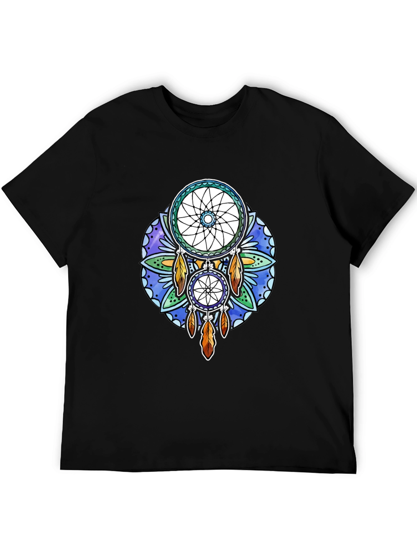 Dreamcatcher Graphic Black T-Shirt