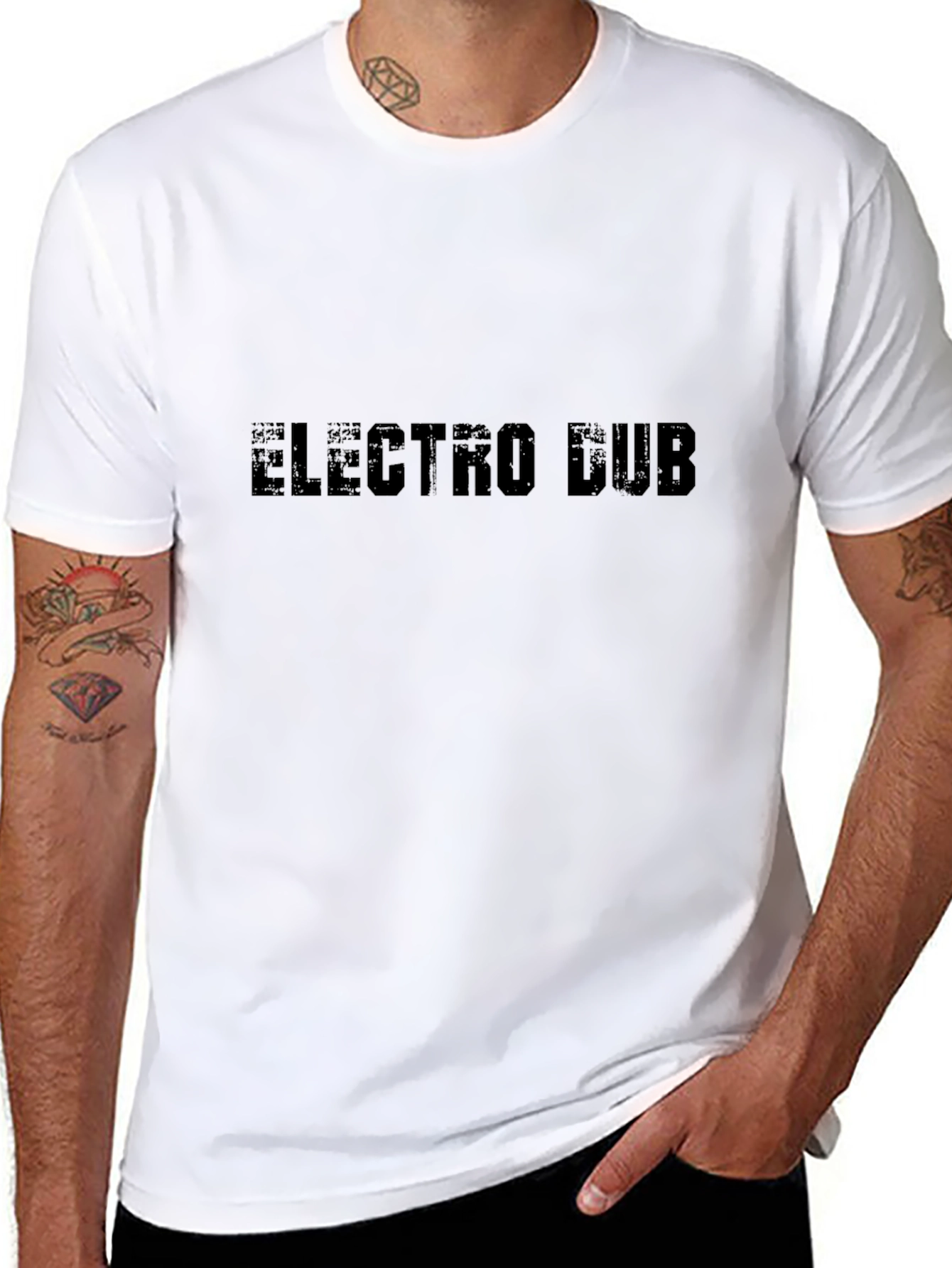 Electro Dub Graphic T-Shirt - Dark & Edgy Design