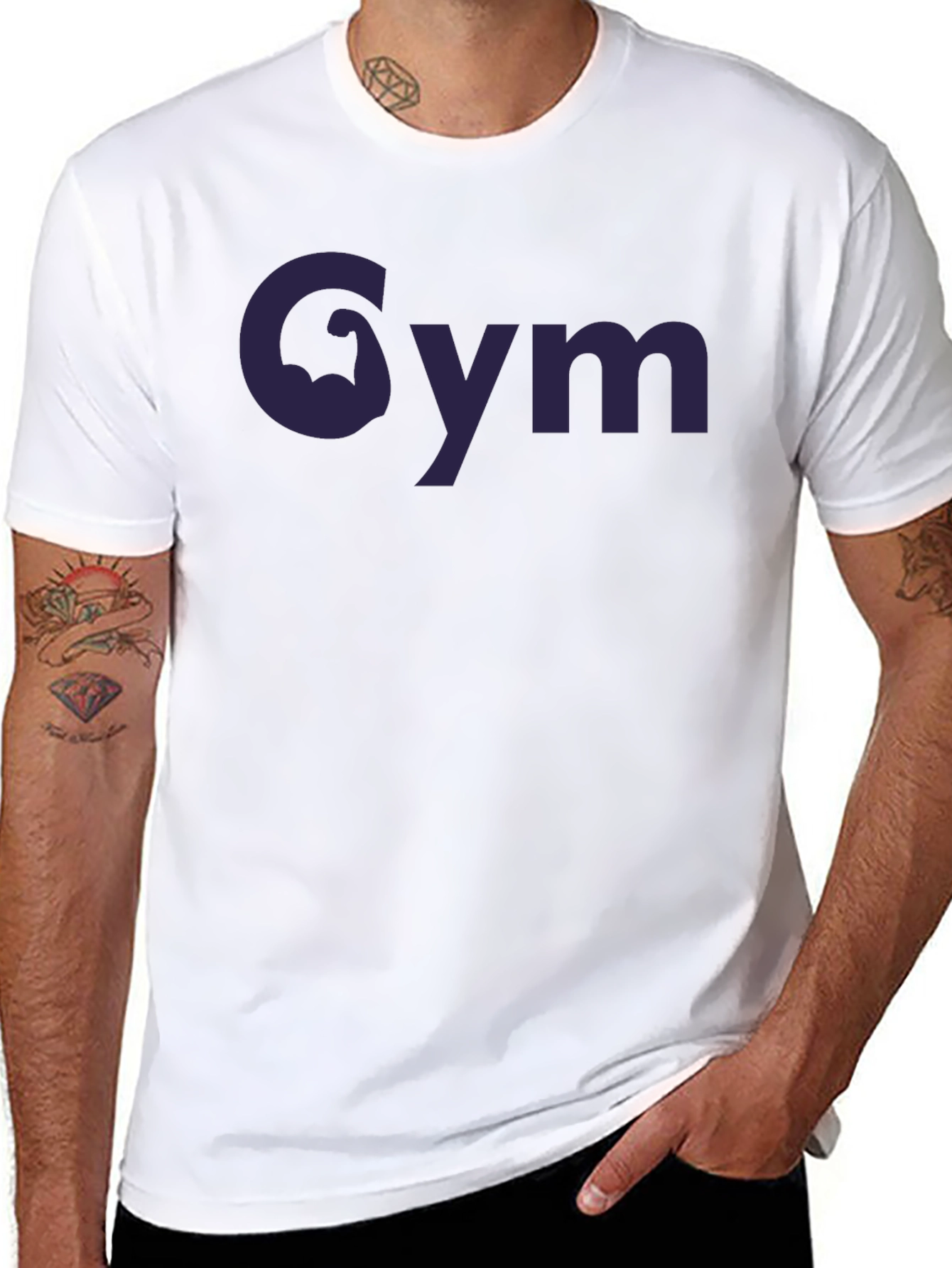 Gym Arm Muscle T-Shirt