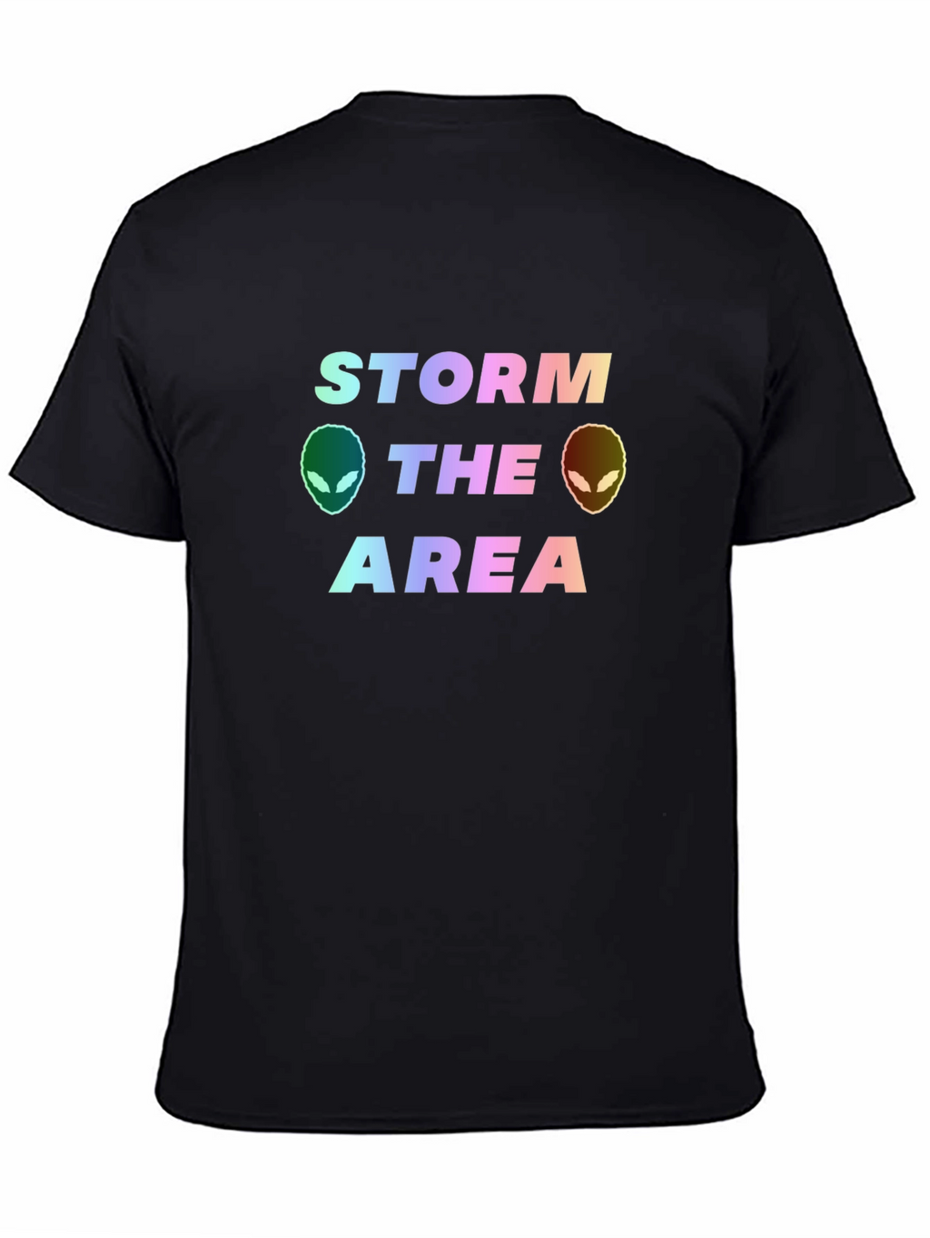 Storm The Area Alien Graphic Tee