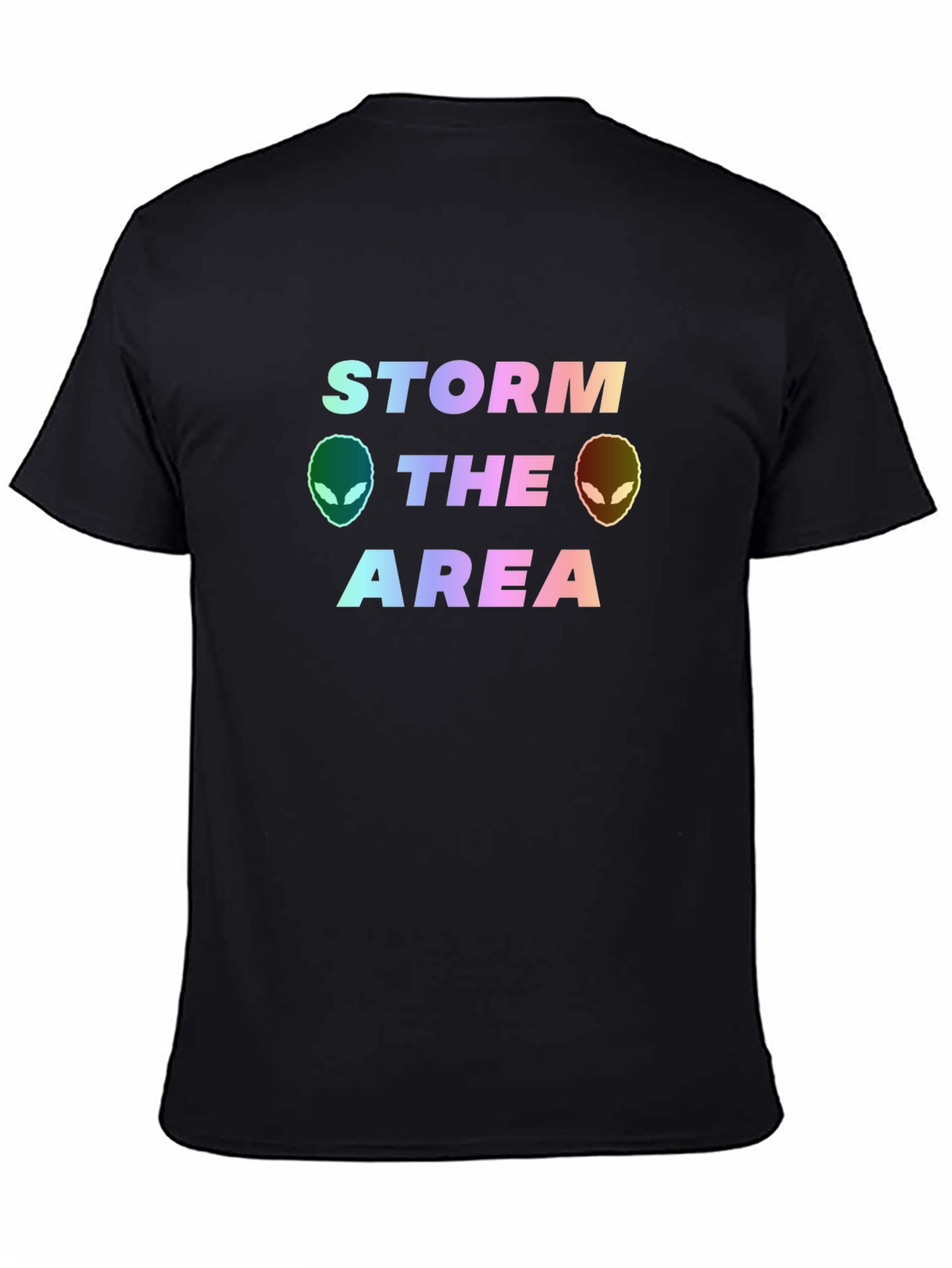 Storm The Area Alien Graphic Tee