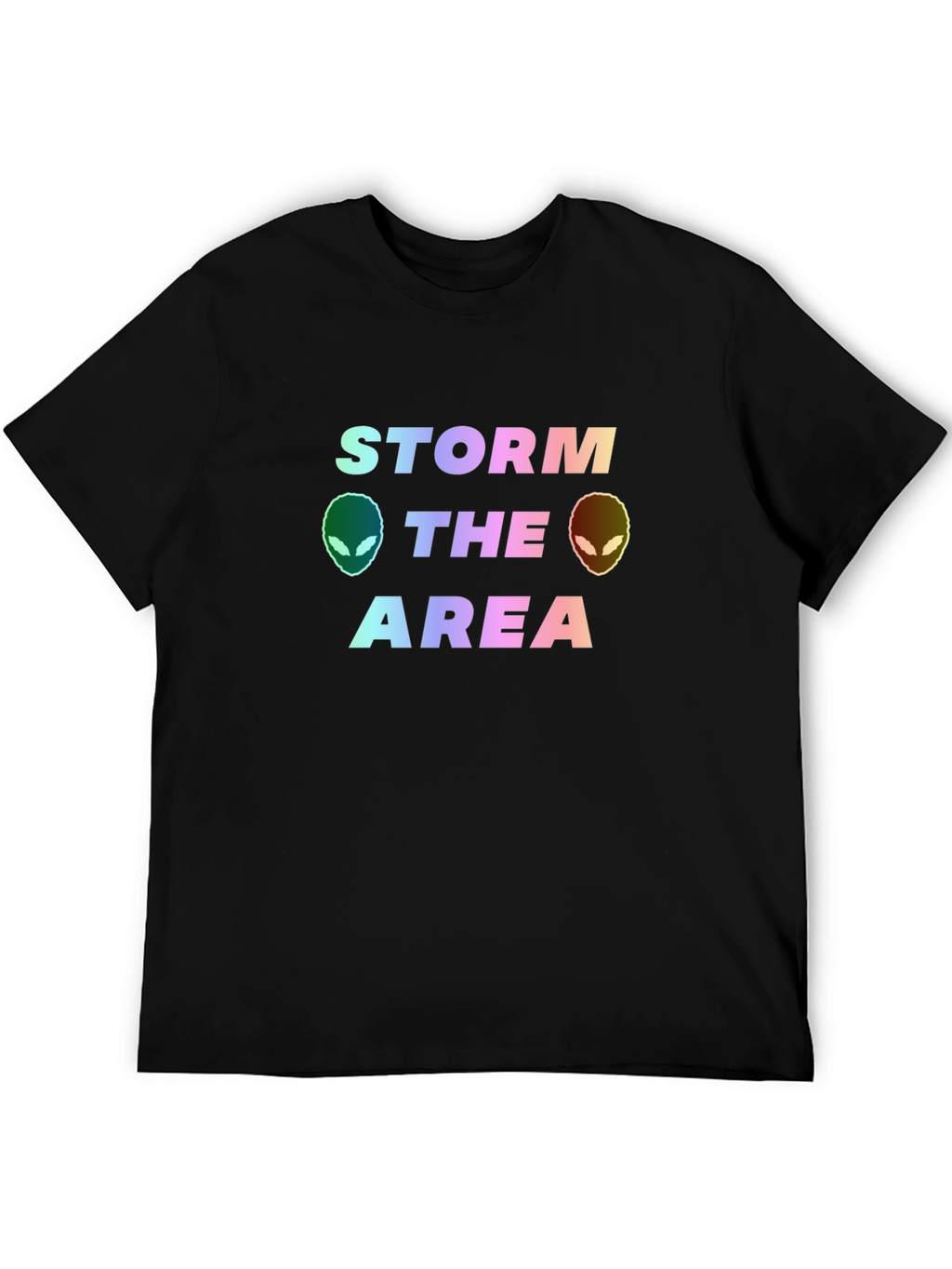 Storm The Area Alien Graphic Tee
