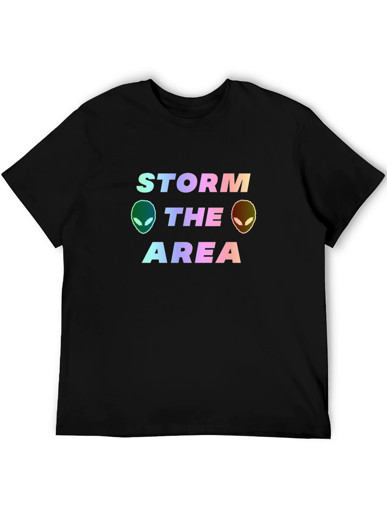 Storm The Area Alien Graphic Tee