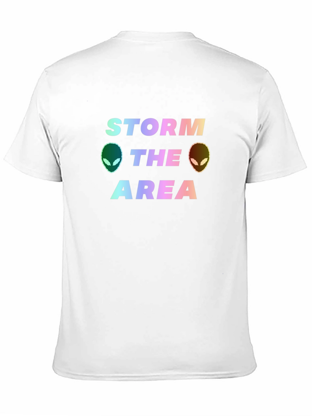 Storm The Area Alien Graphic Tee