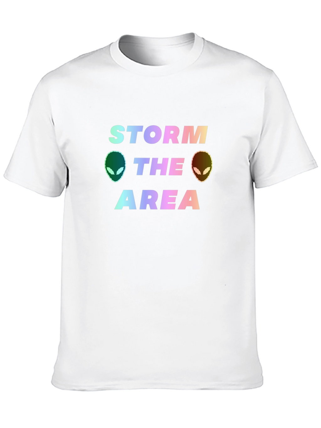 Storm The Area Alien Graphic Tee