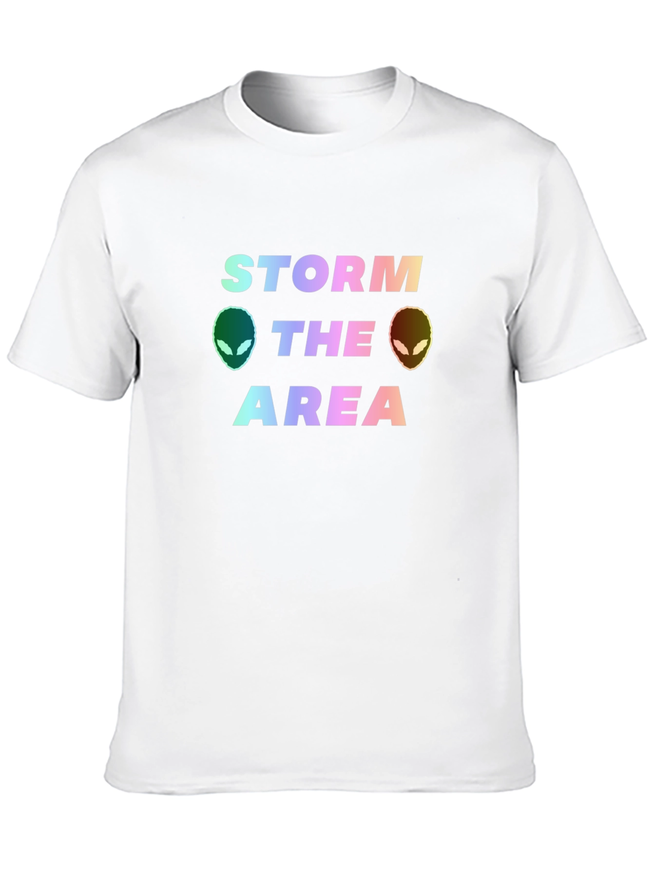 Storm The Area Alien Graphic Tee