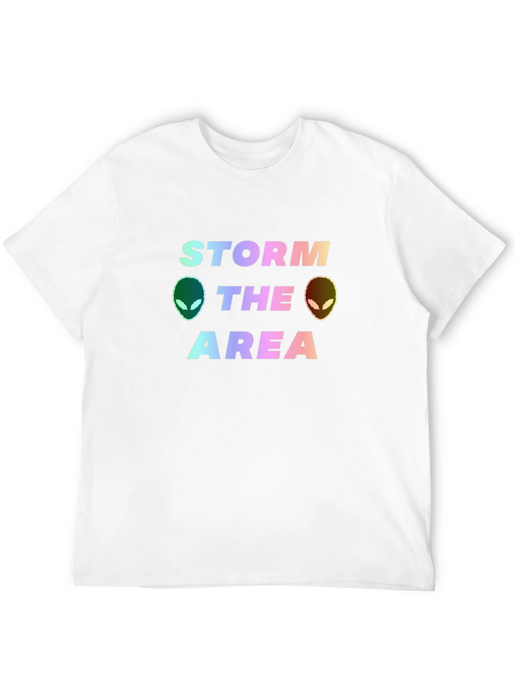 Storm The Area Alien Graphic Tee