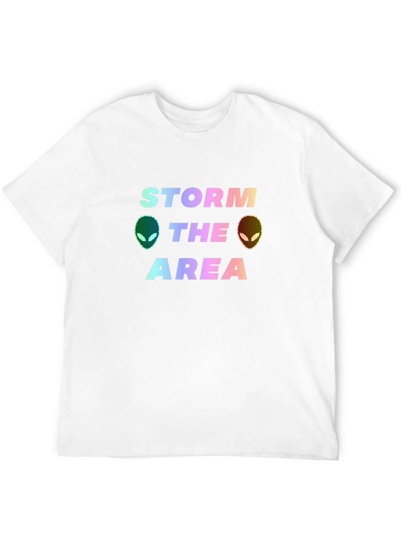Storm The Area Alien Graphic Tee