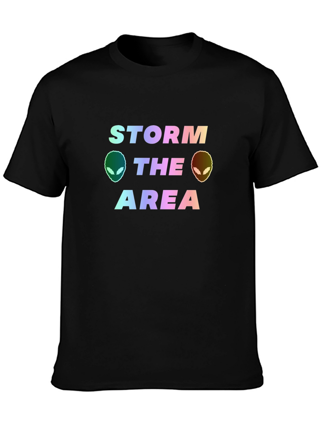Storm The Area Alien Graphic Tee