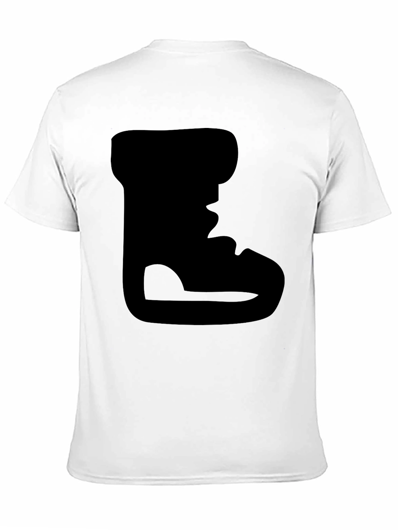 Cool Black Boot Graphic Tee