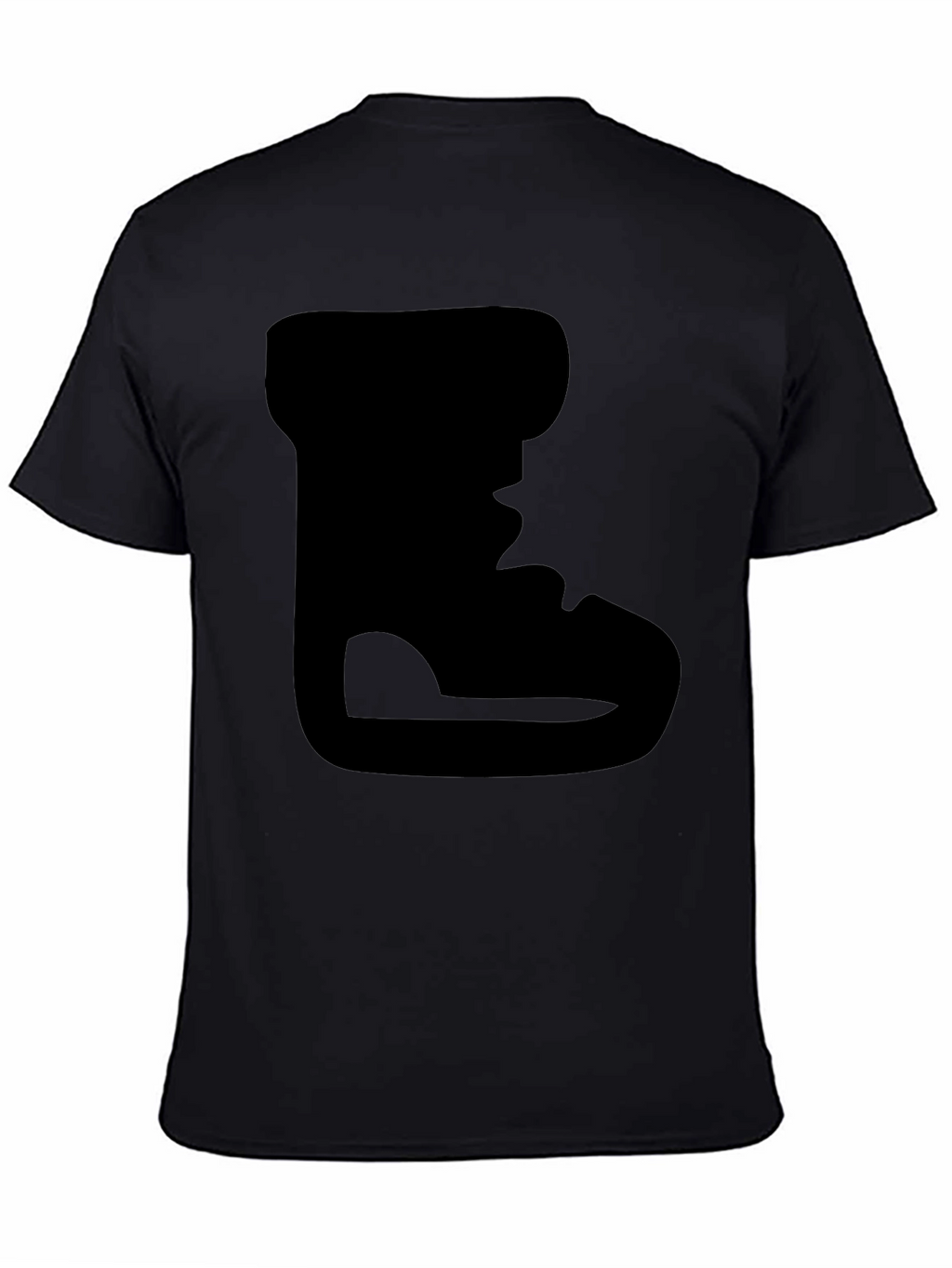 Cool Black Boot Graphic Tee