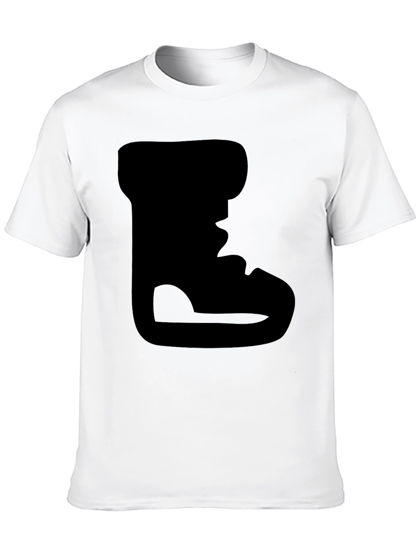 Cool Black Boot Graphic Tee