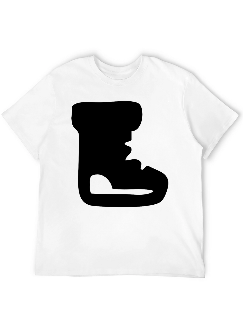 Cool Black Boot Graphic Tee