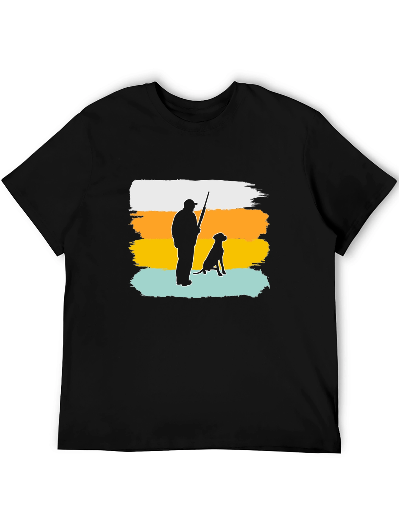Hunter & Dog Graphic Tee - Outdoorsman Style