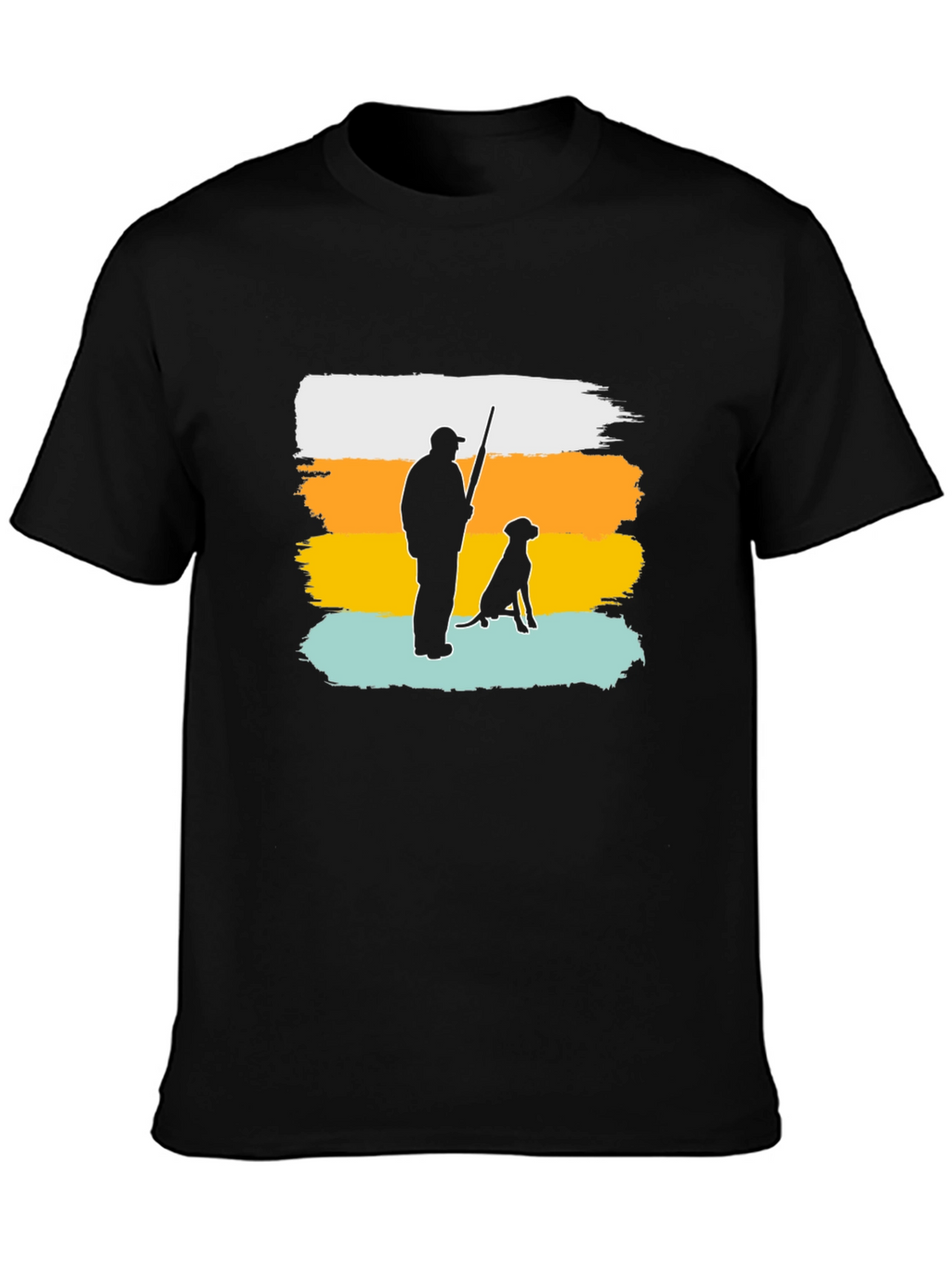 Hunter & Dog Graphic Tee - Outdoorsman Style
