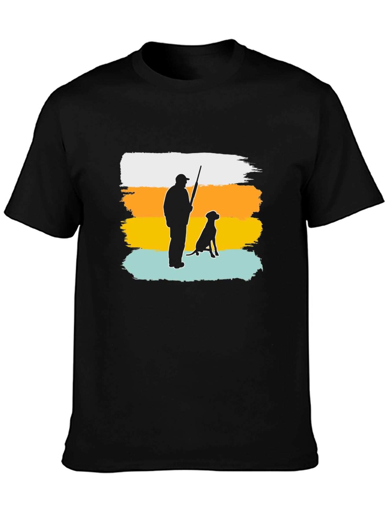 Hunter & Dog Graphic Tee - Outdoorsman Style