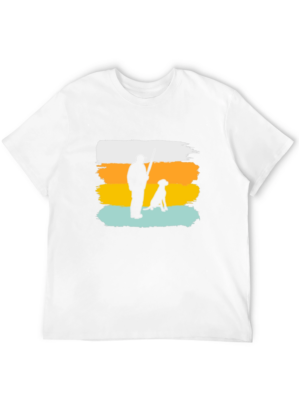 Hunter & Dog Graphic Tee - Outdoorsman Style