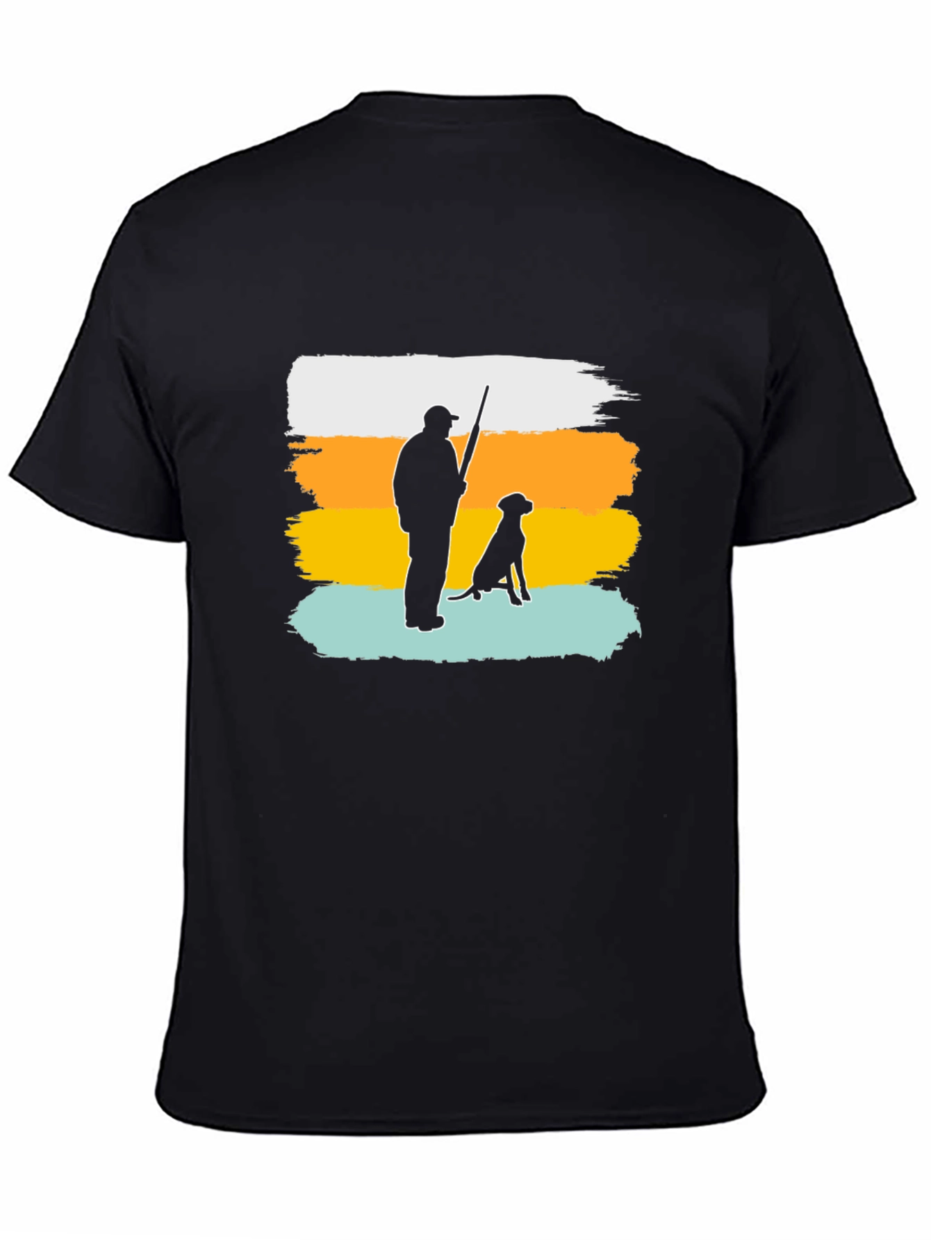 Hunter & Dog Graphic Tee - Outdoorsman Style