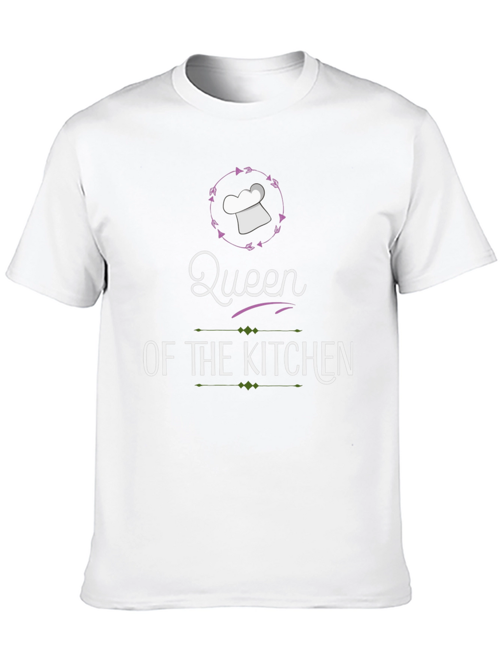 Queen of the Kitchen Graphic T-Shirt - Black