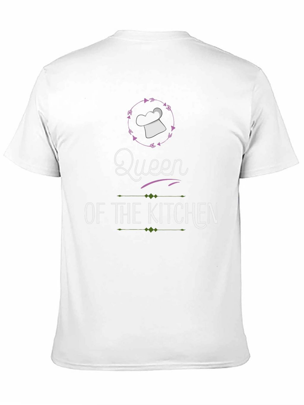 Queen of the Kitchen Graphic T-Shirt - Black