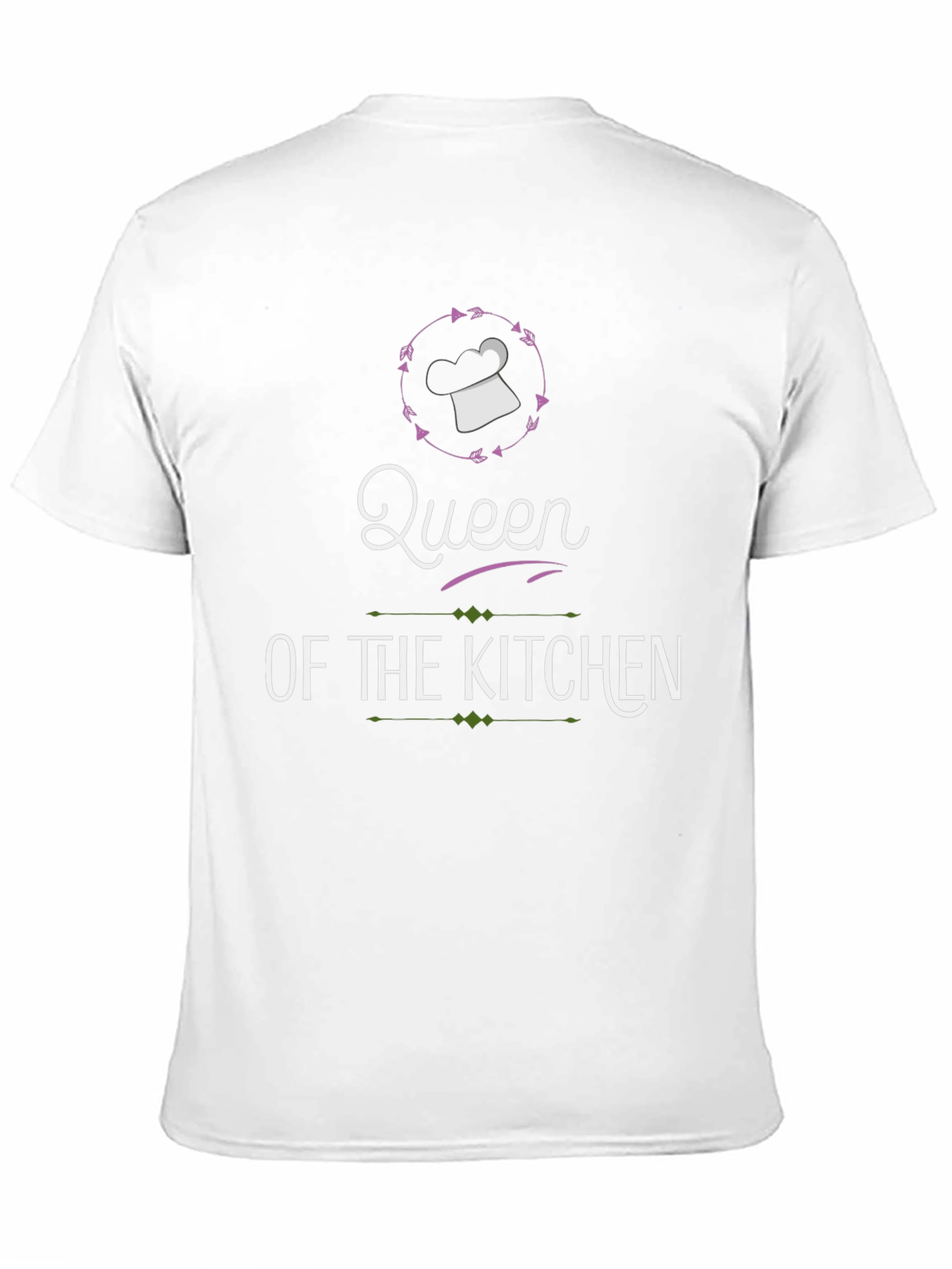 Queen of the Kitchen Graphic T-Shirt - Black
