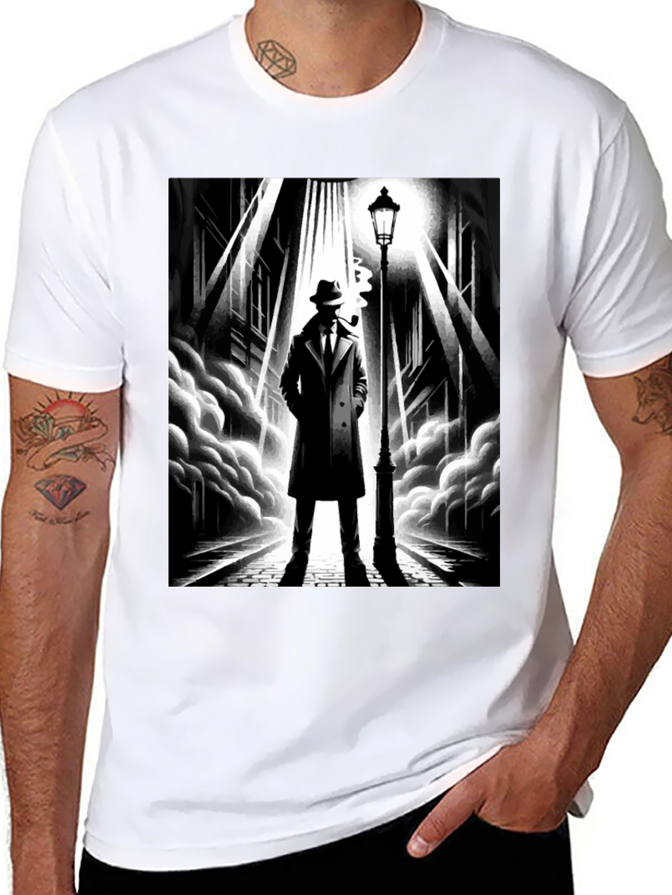Retro Detective Graphic Tee