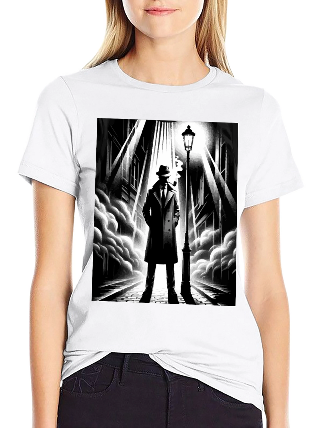 Retro Detective Graphic Tee