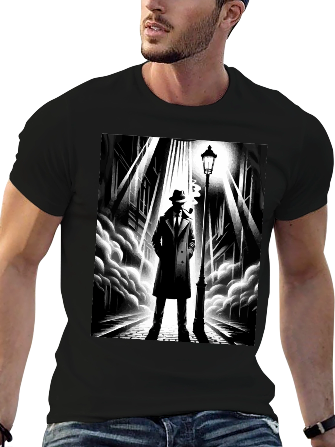 Retro Detective Graphic Tee