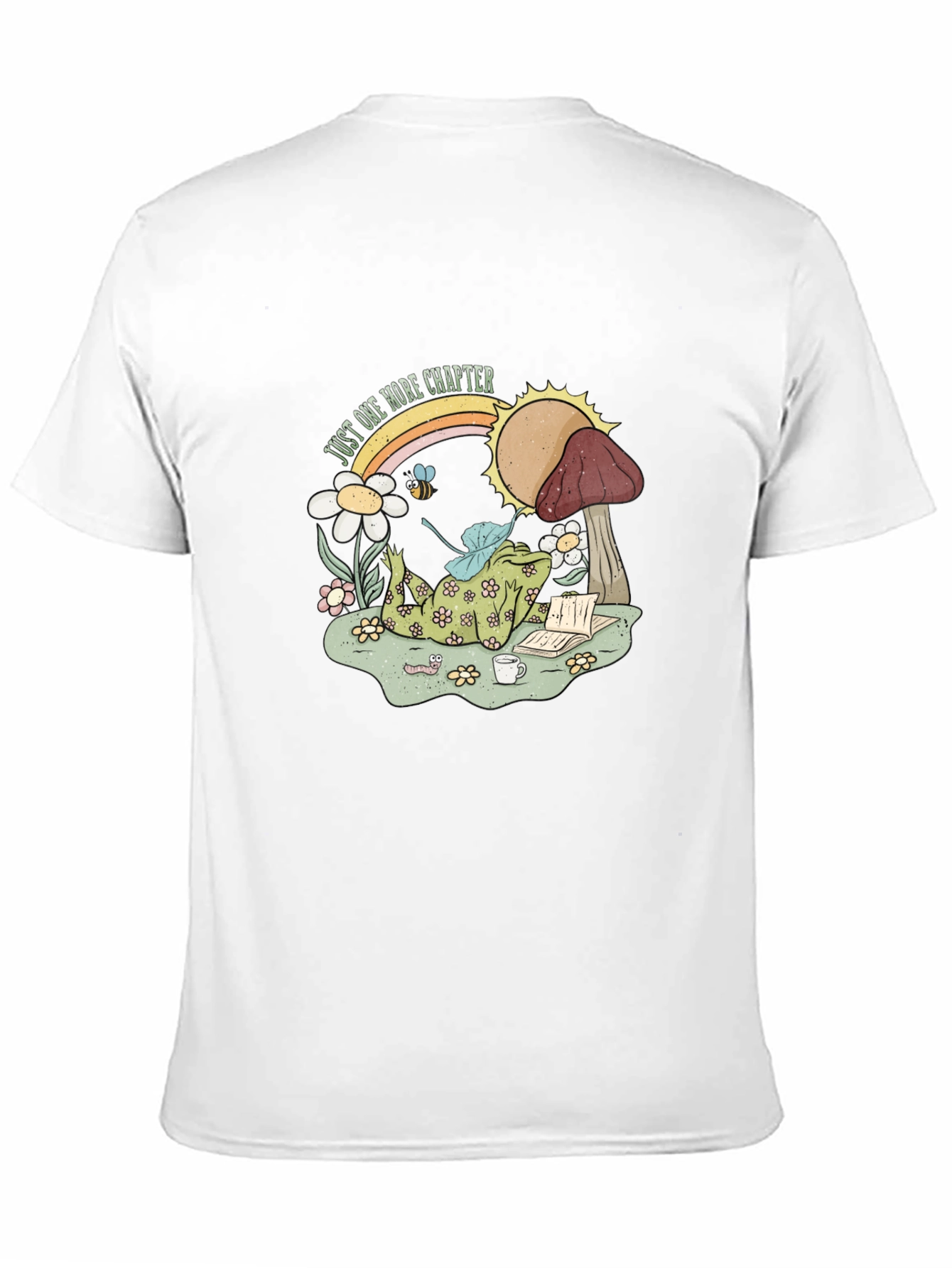 Just One More Chapter Frog Graphic Tee