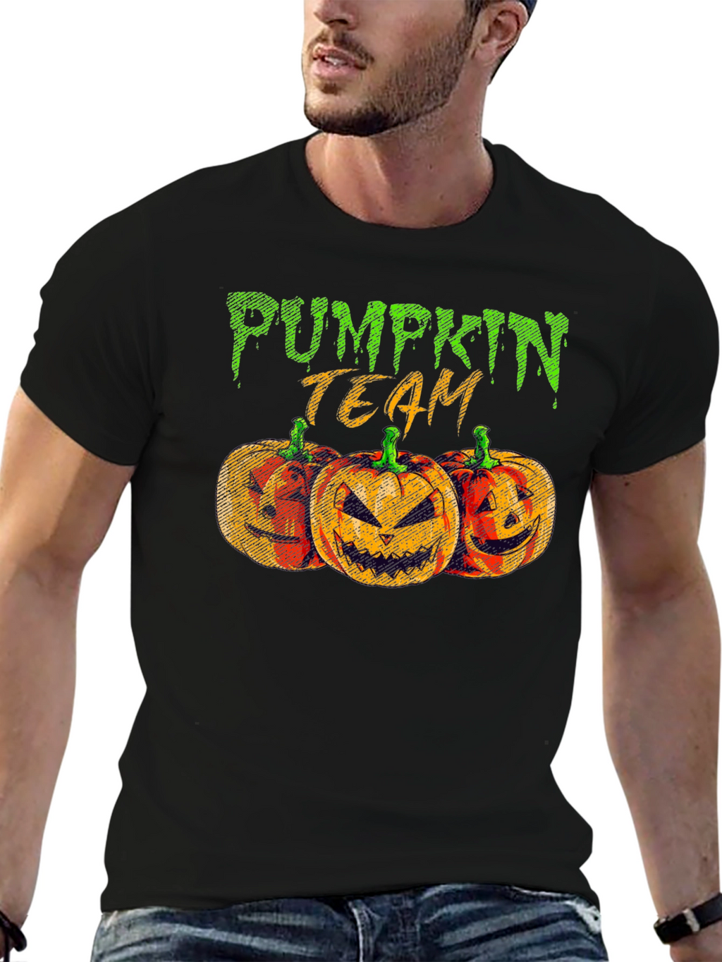 Pumpkin Team Halloween T-Shirt