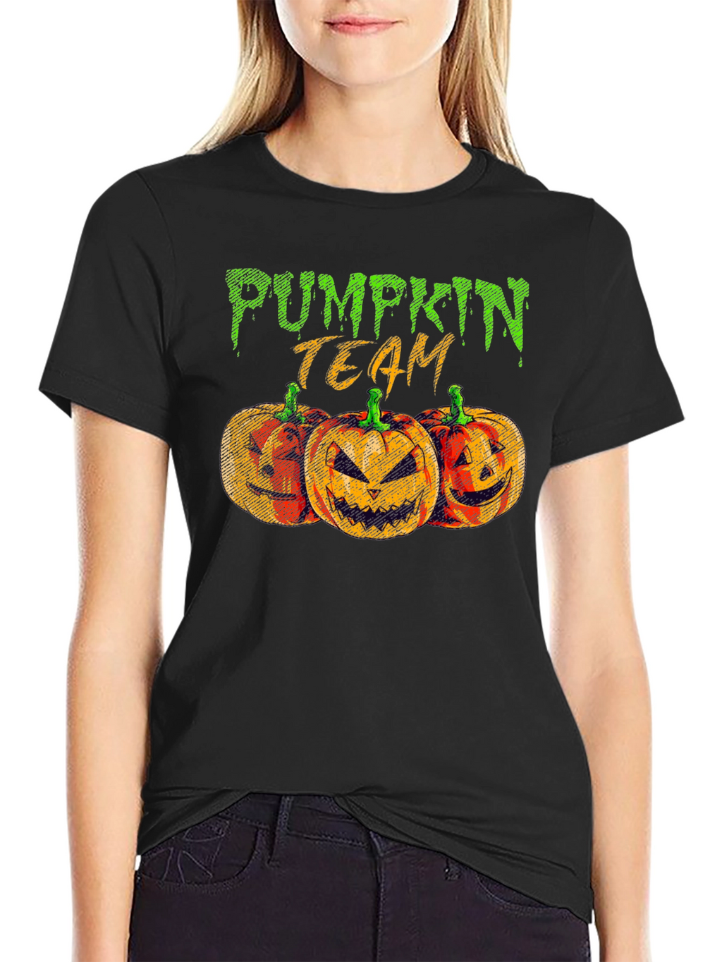 Pumpkin Team Halloween T-Shirt