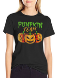 Pumpkin Team Halloween T-Shirt