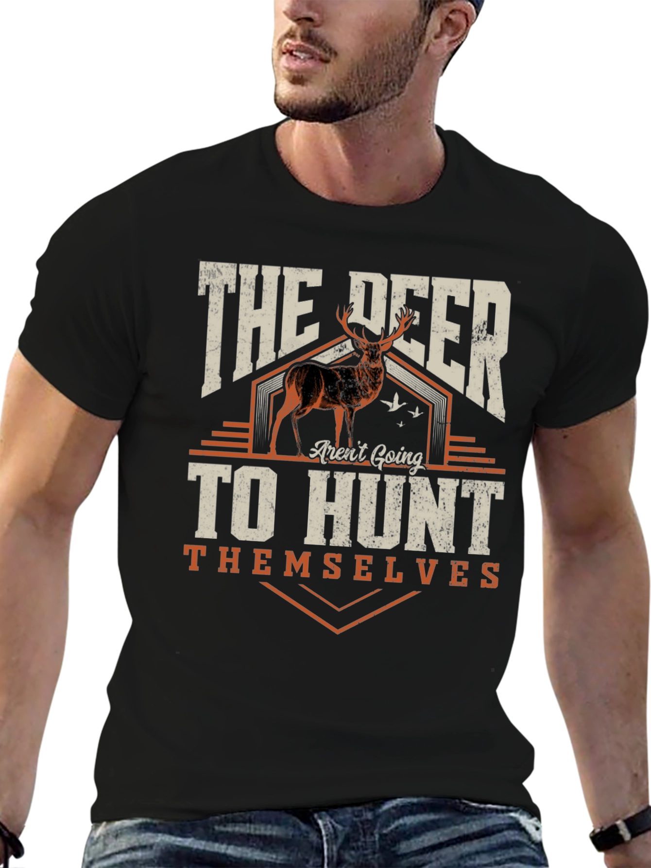 Deer Hunting Graphic T-Shirt