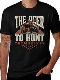 Deer Hunting Graphic T-Shirt