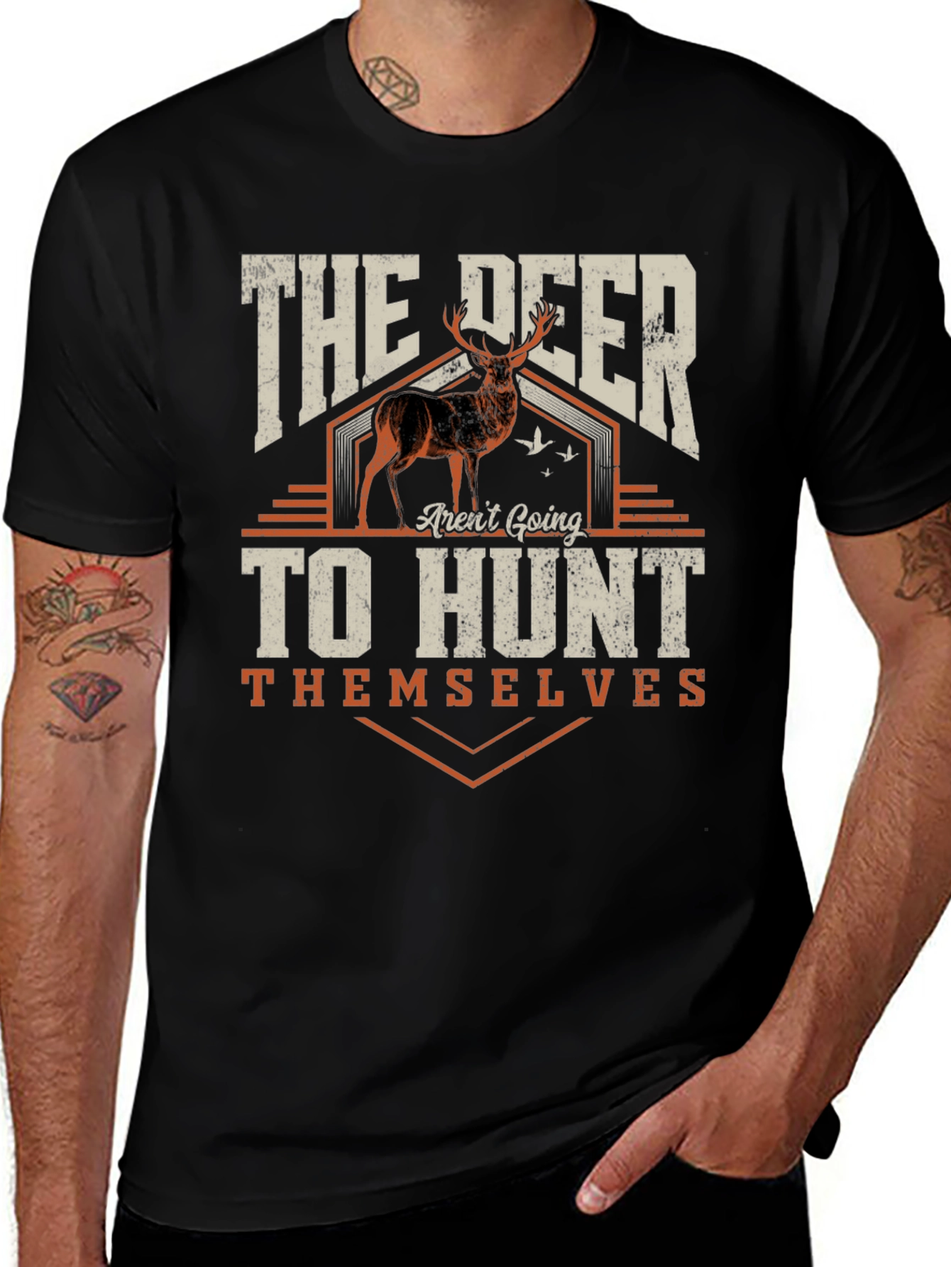 Deer Hunting Graphic T-Shirt