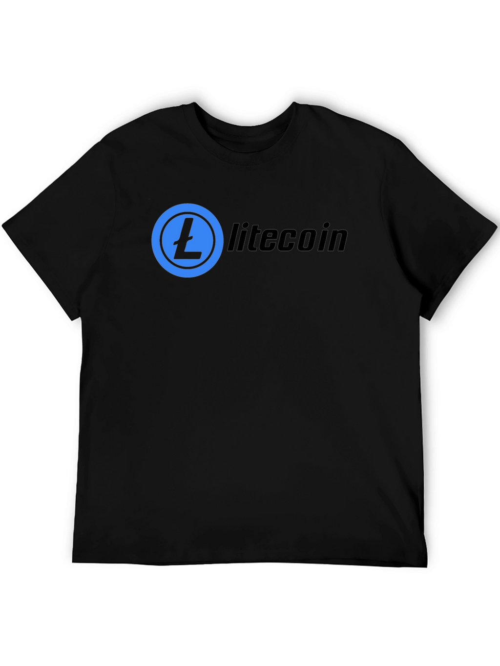 Litecoin Crypto T-Shirt - Black