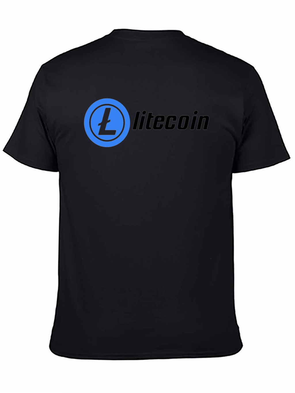 Litecoin Crypto T-Shirt - Black