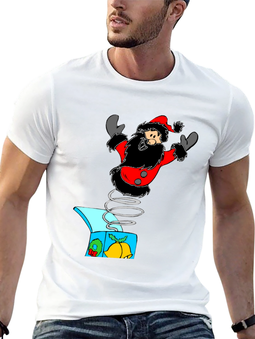 Jack-in-the-Box Christmas T-Shirt