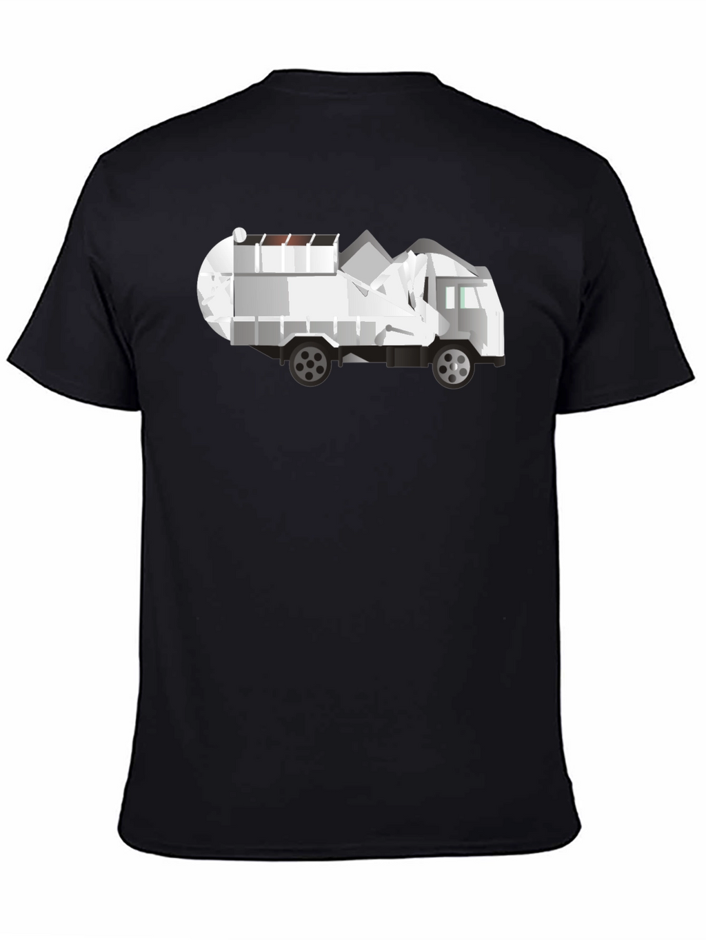Garbage Truck Graphic T-Shirt - Modern Design