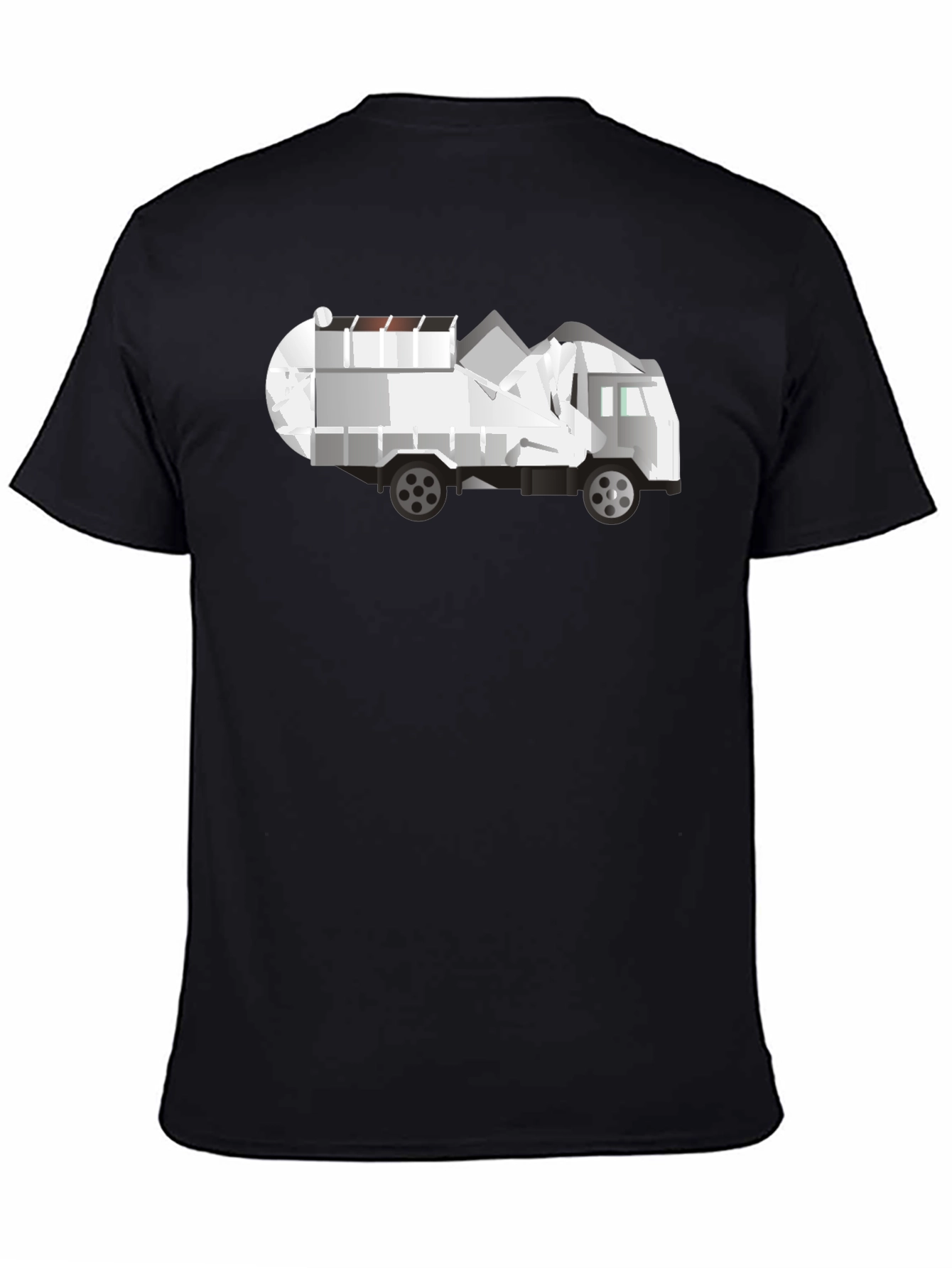Garbage Truck Graphic T-Shirt - Modern Design