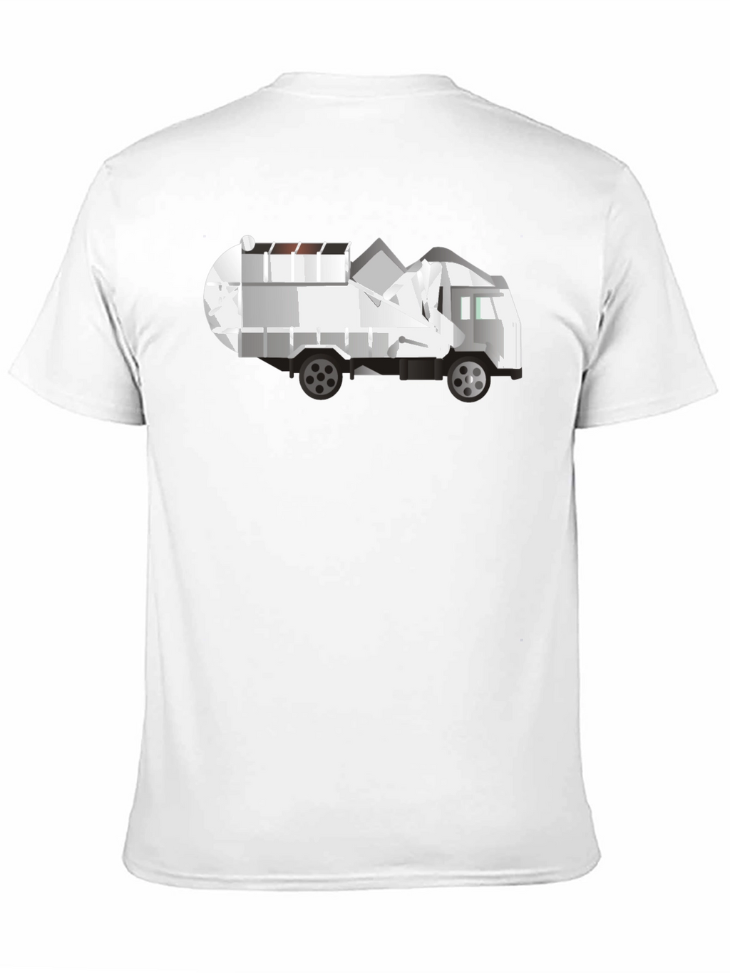 Garbage Truck Graphic T-Shirt - Modern Design