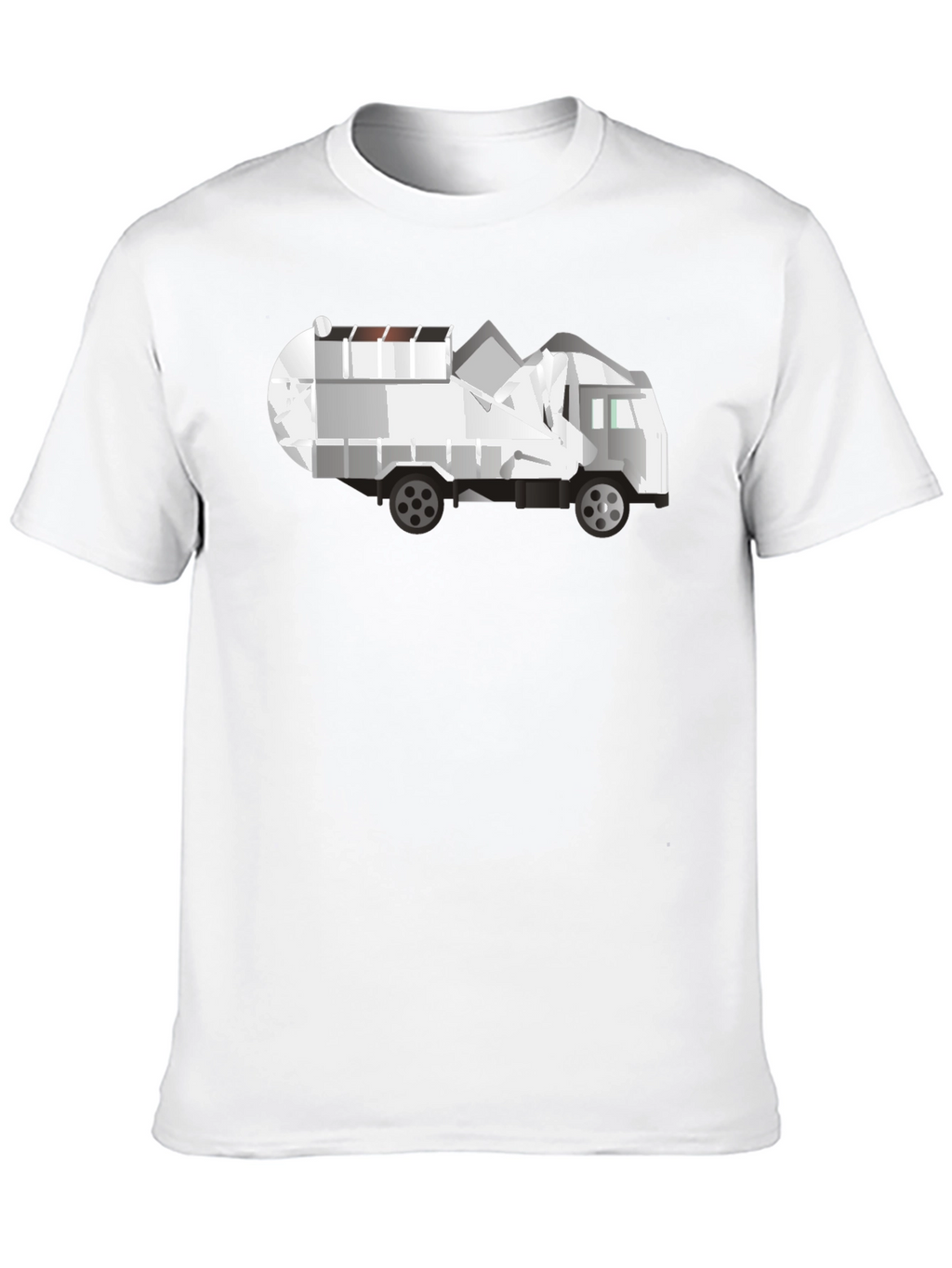 Garbage Truck Graphic T-Shirt - Modern Design