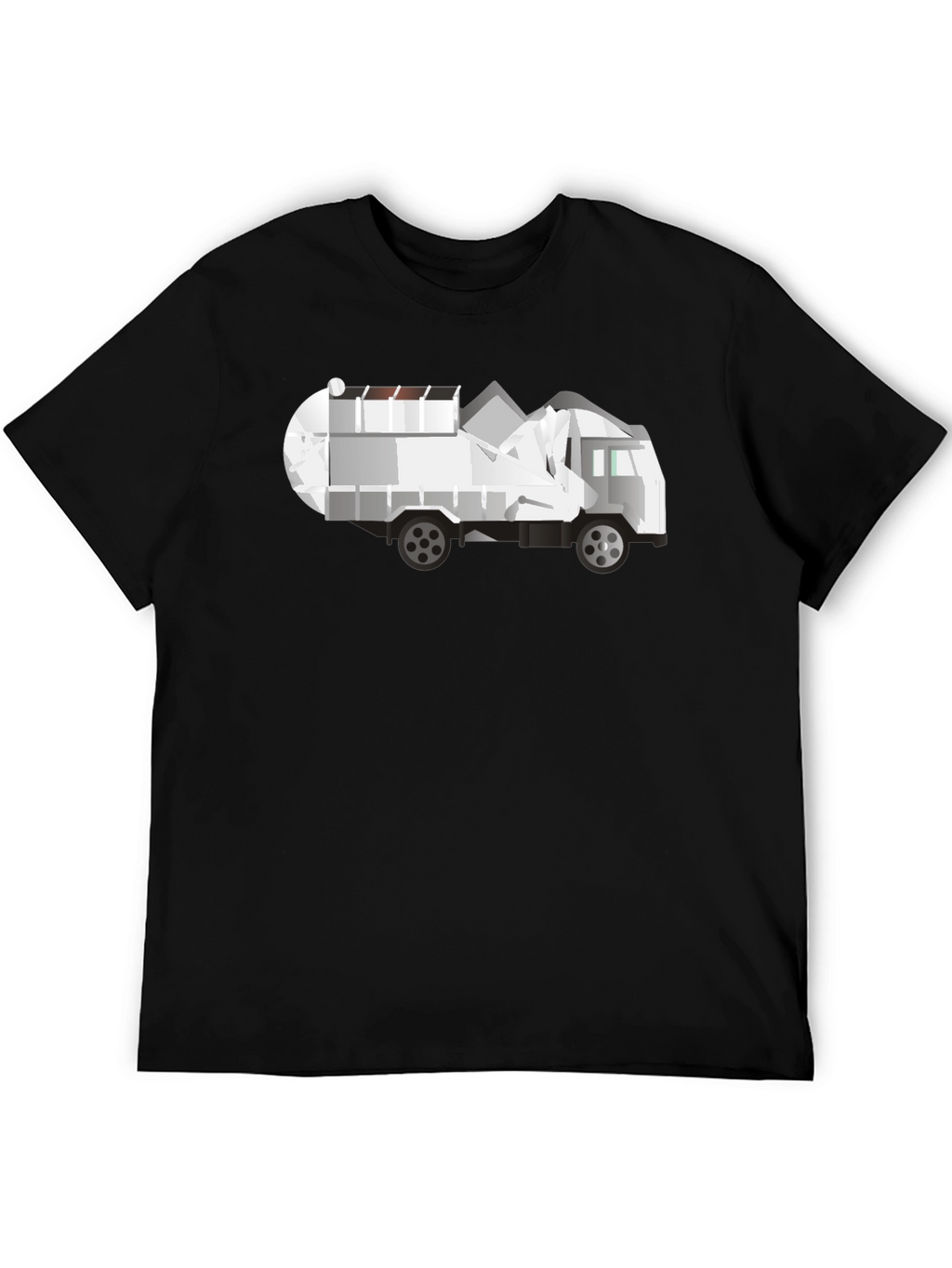 Garbage Truck Graphic T-Shirt - Modern Design