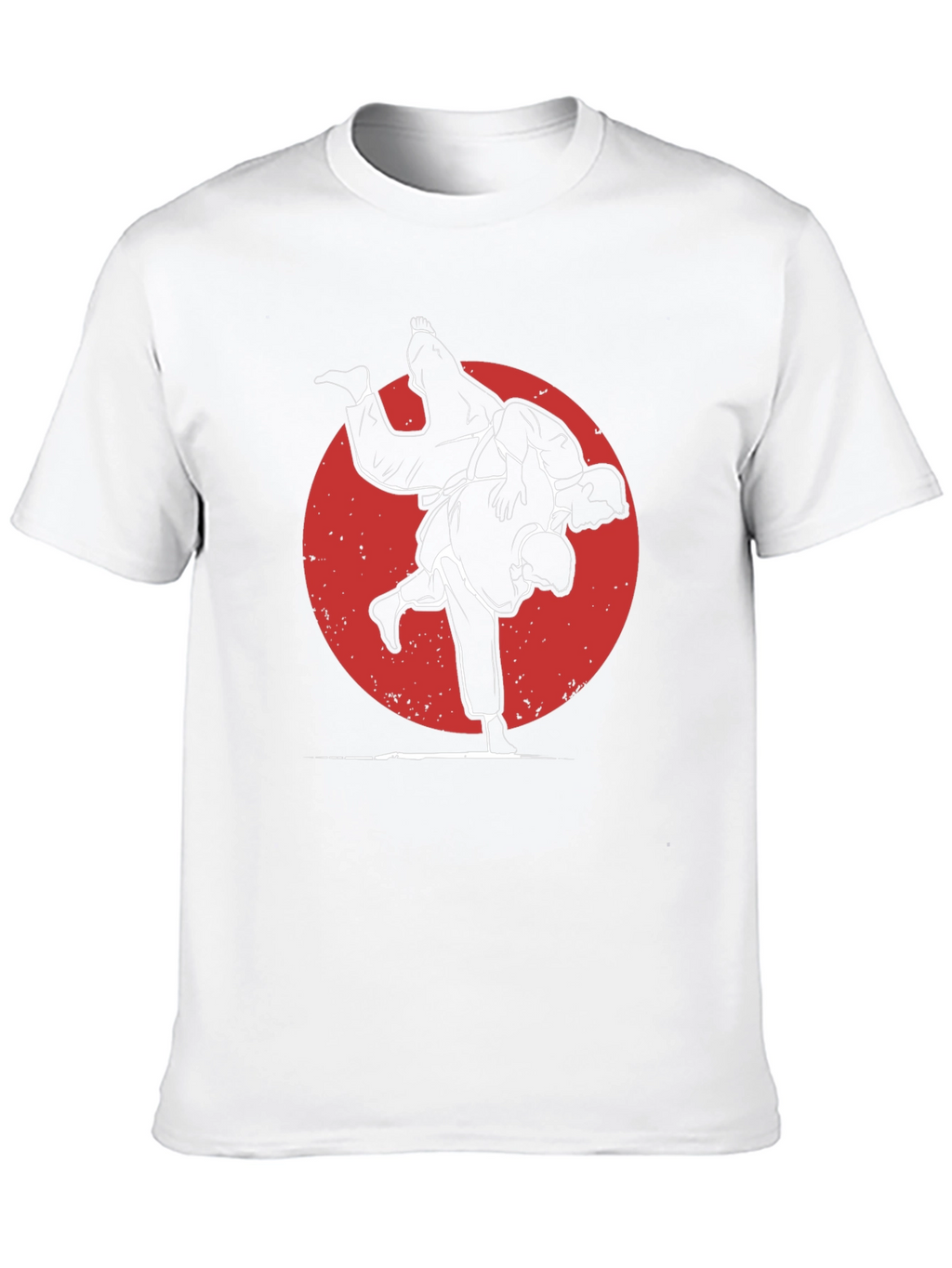 Judo Silhouette Graphic Tee - Martial Arts Style