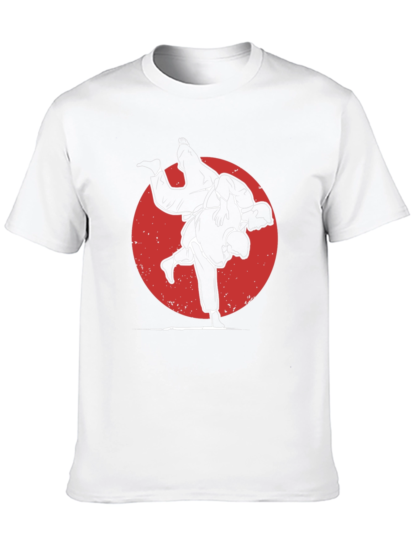 Judo Silhouette Graphic Tee - Martial Arts Style