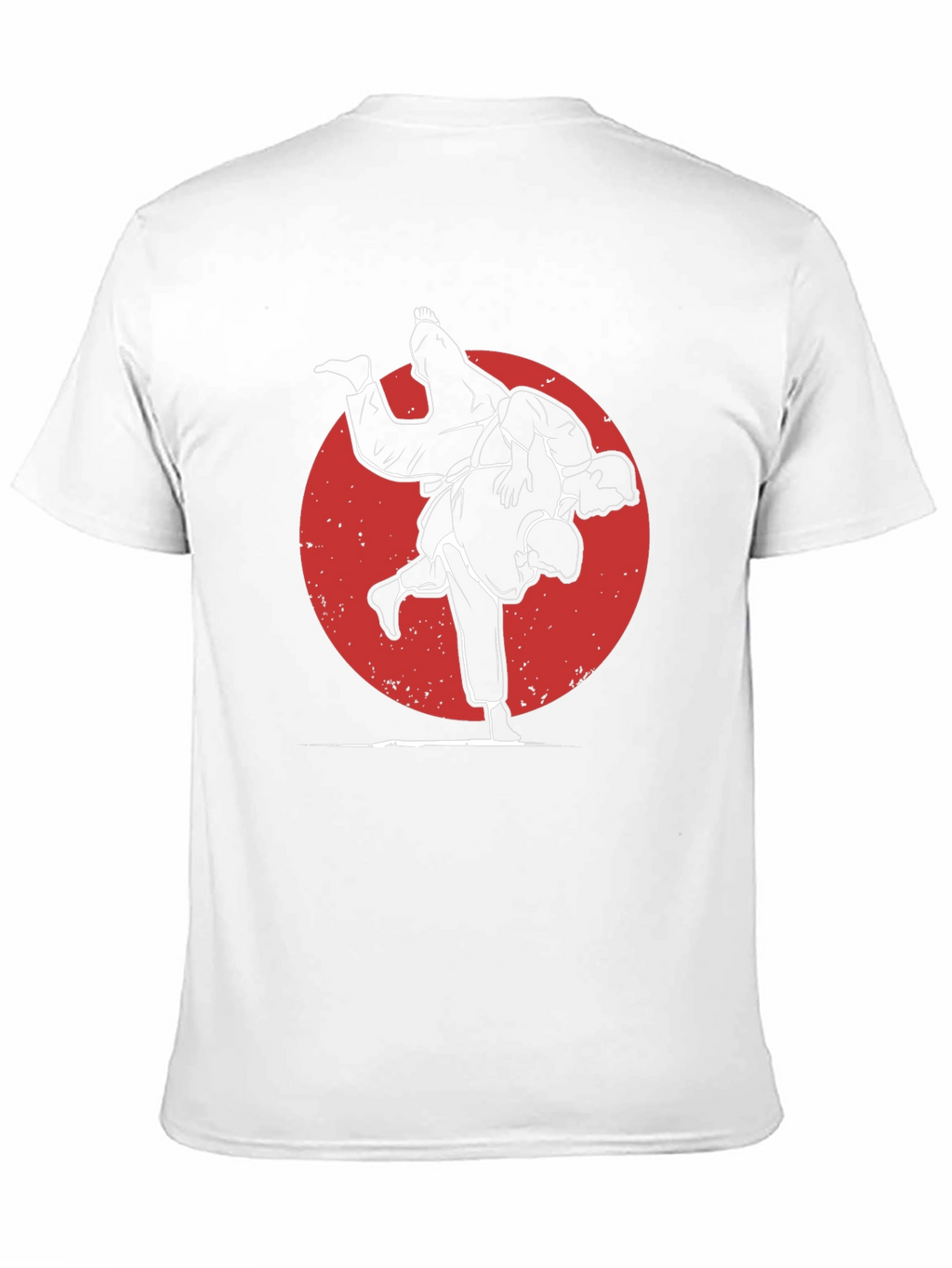 Judo Silhouette Graphic Tee - Martial Arts Style